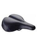 BBB sillín - COMFORTPLUS RELAXED LEATHER 205MM - negro
