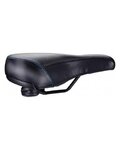 BBB sillín - COMFORTPLUS UPRIGHT LEATHER 225MM - negro