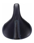 BBB sillín - COMFORTPLUS UPRIGHT LEATHER 225MM - negro