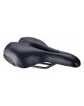 BBB sillín - SPORTPLUS ACTIVE LEATHER 185MM - negro