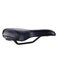 BBB sillín - SPORTPLUS ACTIVE LEATHER 185MM - negro