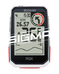 SIGMA SPORT tacómetro - ROX 4.0 HR SET - negro