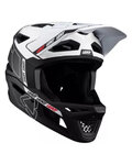 LEATT casco - MTB GRAVITY 6.0 CARBON - blanco/negro