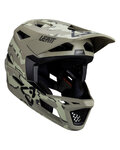 LEATT casco - MTB GRAVITY 4.0 - marrón/verde