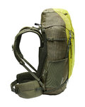 VAUDE mochila - ASYMMETRIC 42+8 - verde/amarillo