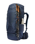 VAUDE mochila - ASYMMETRIC 52+8 - azul