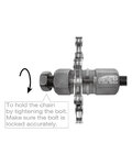 SUPER B remachadora - CHAIN RIVET EXTRACTOR TB-3355 - negro