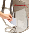 VAUDE mochila - UPHILL 12 - marrón/beige