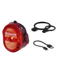 SIGMA SPORT luz trasera - NUGGET II - rojo/negro
