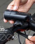 SIGMA SPORT luz delantera - AURA 30 - negro