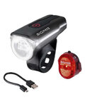 SIGMA SPORT juego de luces - AURA 60 + NUGGET II - rojo/negro