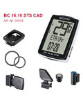 SIGMA SPORT tacómetro - BC 16.16 STS CAD TOPLINE 016 - blanco/negro