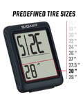 SIGMA SPORT tacómetro - BC 5.0 ATS - negro
