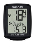 SIGMA SPORT tacómetro - BC 7.16 ATS TOPLINE 016 - negro