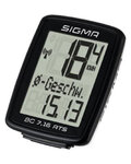 SIGMA SPORT tacómetro - BC 7.16 ATS TOPLINE 016 - negro
