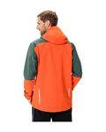 VAUDE chaqueta impermeable - MOAB RAIN  - verde/rojo