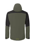 VAUDE chaqueta impermeable - MOAB RAIN  - verde/negro