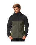 VAUDE chaqueta impermeable - MOAB RAIN  - verde/negro