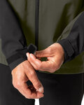 VAUDE chaqueta impermeable - MOAB RAIN  - verde/negro
