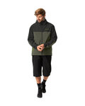 VAUDE chaqueta impermeable - MOAB RAIN  - verde/negro