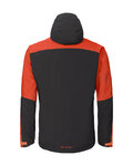 VAUDE chaqueta impermeable - MOAB RAIN  - rojo/negro