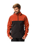 VAUDE chaqueta impermeable - MOAB RAIN  - rojo/negro