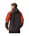 VAUDE chaqueta impermeable - MOAB RAIN  - rojo/negro
