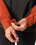 VAUDE chaqueta impermeable - MOAB RAIN  - rojo/negro