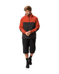 VAUDE chaqueta impermeable - MOAB RAIN  - rojo/negro