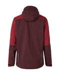 VAUDE chaqueta impermeable - MOAB RAIN  - rojo/granate