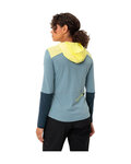 VAUDE maillot de invierno de manga larga - TREMALDO - azul claro/azul/amarillo