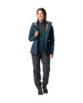 VAUDE chaqueta impermeable - YARAS 3in1 - azul