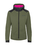 VAUDE chaqueta cortaviento - QIMSA SOFTSHELL - verde