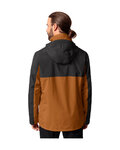 VAUDE chaqueta impermeable - ROSEMOOR 3in1 - marrón/negro