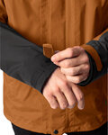 VAUDE chaqueta impermeable - ROSEMOOR 3in1 - marrón/negro