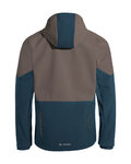 VAUDE chaqueta cortaviento - QIMSA SOFTSHELL - marrón/azul