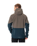 VAUDE chaqueta cortaviento - QIMSA SOFTSHELL - marrón/azul