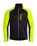 VAUDE chaqueta cortaviento - POSTA SOFTSHELL VI - amarillo/negro
