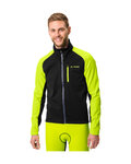 VAUDE chaqueta cortaviento - POSTA SOFTSHELL VI - amarillo/negro