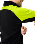 VAUDE chaqueta cortaviento - POSTA SOFTSHELL VI - amarillo/negro