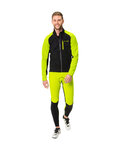 VAUDE chaqueta cortaviento - POSTA SOFTSHELL VI - amarillo/negro