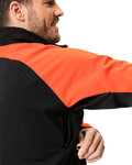 VAUDE chaqueta cortaviento - POSTA SOFTSHELL VI - rojo/negro