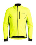 VAUDE chaqueta cortaviento - KURO SOFTSHELL - amarillo/negro