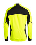 VAUDE chaqueta cortaviento - KURO SOFTSHELL - amarillo/negro