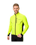 VAUDE chaqueta cortaviento - KURO SOFTSHELL - amarillo/negro