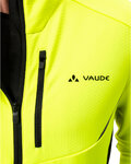 VAUDE chaqueta cortaviento - KURO SOFTSHELL - amarillo/negro
