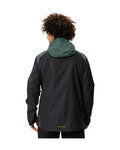 VAUDE chaqueta impermeable - ALL YEAR MOAB 3in1 - negro/verde
