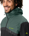 VAUDE chaqueta impermeable - ALL YEAR MOAB 3in1 - negro/verde