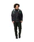 VAUDE chaqueta impermeable - ALL YEAR MOAB 3in1 - negro/verde