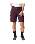 VAUDE pantalones cortos sin tirantes - QIMSA - púrpura